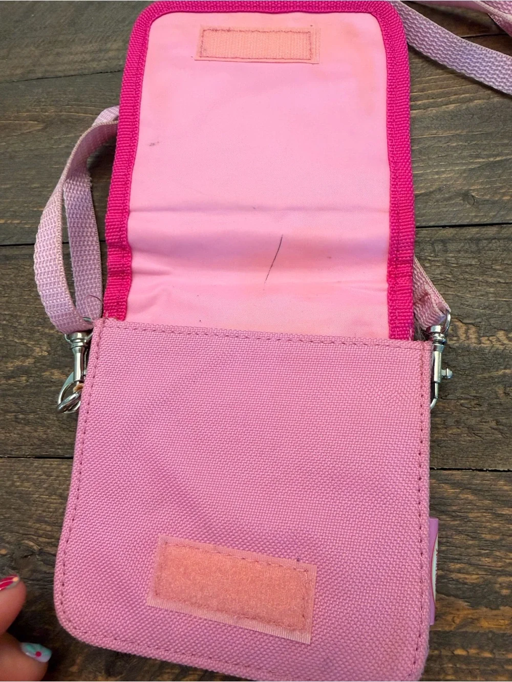 Vintage Y2K Strawberry Shortcake Berry Dazzling Princess Wallet Crossbody Bag